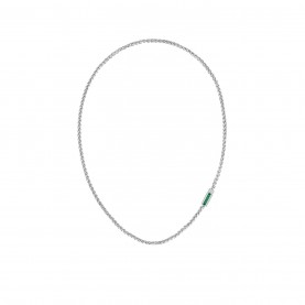 аксесоари,на,разпродажба,lacoste,lacoste,mens,spelt,stainless,steel,necklace,silver