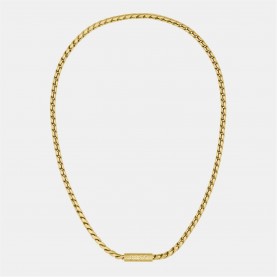 бижутерия,boss,men's,doran,light,yellow,gold,ip,necklace,gold