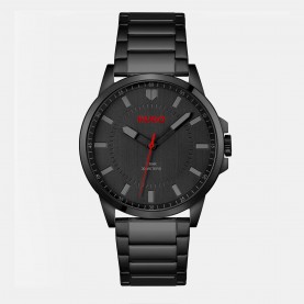 Мъжки часовник HUGO First Watch Mens - Black мъжки,часовник,часовници,hugo,first,watch,mens,black