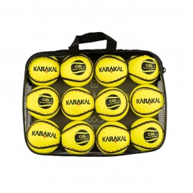 karakal,official,match,sliotar,12,packs,fluo,yellow