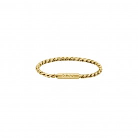 Boss Men's Doran Stainless Steel Braided Bracelet - Gold boss,men's,doran,stainless,steel,braided,bracelet,gold