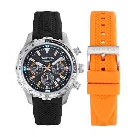 Часовник Nautica Nst Watch Sn72 - Black/Silver часовник,часовници,nautica,nst,watch,sn72,black,silver