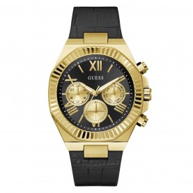 часовник,бижутерия,часовници,guess,men's,analogue,quartz,watch,black,metallic