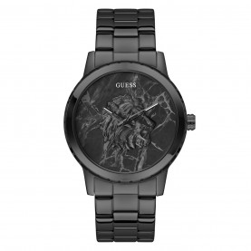 часовник,бижутерия,часовници,guess,men's,monarch,analogue,quartz,watch,black,black