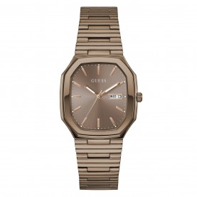 часовник,бижутерия,часовници,аксесоари,на,разпродажба,guess,men's,oliver,quartz,analogue,watch,brown,brown