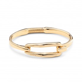 UNOde50 18k Gold-Plated Rigid Bracelet - Gold unode50,18k,gold,plated,rigid,bracelet,gold