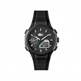 мъжки,часовник,часовници,lacoste,watches,mens,lc33,silicone,strap,watch,black