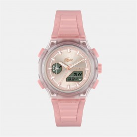 мъжки,часовник,часовници,lacoste,watches,mens,lc33,silicone,strap,watch,pink,gray