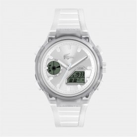 мъжки,часовник,часовници,lacoste,watches,mens,lc33,silicone,strap,watch,clear
