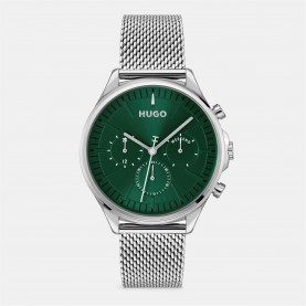 часовник,часовници,hugo,gents,hugo,#smash,multi,watch,green,silver