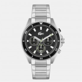часовник,часовници,lacoste,mens,mainsail,watch,black,steel