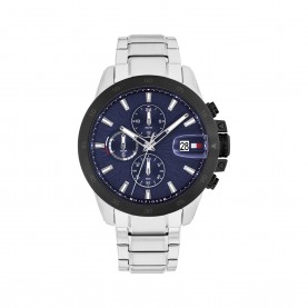 Часовник Tommy Hilfiger mens bracelet watch - Blue/Steel часовник,часовници,бижутерия,tommy,hilfiger,mens,bracelet,watch,blue,steel