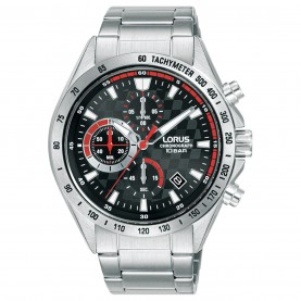 часовници,lorus,lorus,chronograph,sn53,red,silver