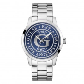 часовник,часовници,аксесоари,на,разпродажба,guess,collegiate,watch,blue,silver