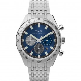 часовник,часовници,timex,men's,waterbury,analogue,quartz,watch,blue,silver