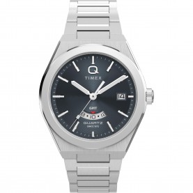 Timex Mens Auto Analogue Watch - Black/Silver timex,men,s,auto,analogue,watch,black,silver