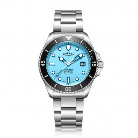 часовник,часовници,аксесоари,на,разпродажба,rotary,seamatic,watch,blue,silver