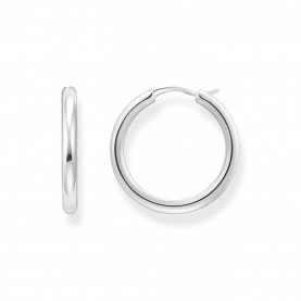 бижутерия,thomas,sabo,women's,sterling,silver,hoop,earrings,silver,coloured