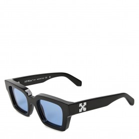 Off White Virgil Sung Sunglasses - Black - Blue off,white,virgil,sung,sunglasses,black,blue