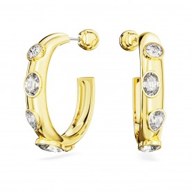 аксесоари,на,разпродажба,swarovski,dextera,hoop,earrings,gold
