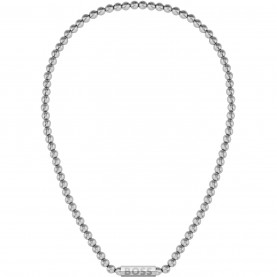 Boss Gents BOSS Sphere Metal Bead Necklace - Silver аксесоари,на,разпродажба,boss,gents,boss,sphere,metal,bead,necklace,silver