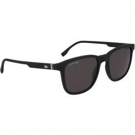 Lacoste Mens Modified Rectangle Sunglasses - Matte Black lacoste,men,s,modified,rectangle,sunglasses,matte,black