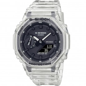 Часовник G Shock Men's GA Digital Watch - Clear/ Black часовник,часовници,аксесоари,на,разпродажба,g,shock,men's,ga,digital,watch,clear,black