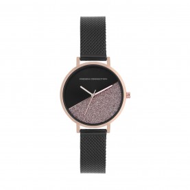 Дамски часовник French Connection Spring-Summer Analog Black Dial Womens Watch - Black дамски,часовник,часовници,аксесоари,на,разпродажба,french,connection,connection,spring,summer,analog,black,dial,womens,watch,black
