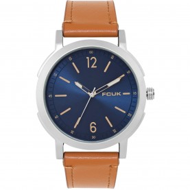 Часовник FCUK Blue Dial Analog Watch For Men - Blue часовник,часовници,аксесоари,на,разпродажба,fcuk,blue,dial,analog,watch,for,men,blue