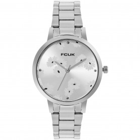 Часовник FCUK Analog Watch For Women - Silver часовник,часовници,аксесоари,на,разпродажба,fcuk,analog,watch,for,women,silver
