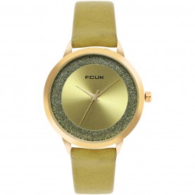 Часовник FCUK Analog Watch For Women - Green часовник,часовници,аксесоари,на,разпродажба,fcuk,analog,watch,for,women,green