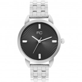 Часовник French Connection French Connection Silver Case Round Shape Silver Strap Quartz Watch - Black часовник,часовници,аксесоари,на,разпродажба,french,connection,french,connection,silver,case,round,shape,silver,strap,quartz,watch,black
