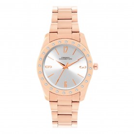 Часовник French Connection French Connection Rose Case Round Shape Rose Strap Quartz Watch - Silver часовник,часовници,аксесоари,на,разпродажба,french,connection,french,connection,rose,case,round,shape,rose,strap,quartz,watch,silver