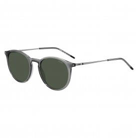 Hugo Mens Round Sunglasses - Grey Ruthenium hugo,men,s,round,sunglasses,grey,ruthenium