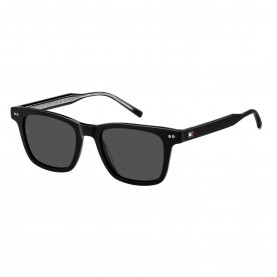 Tommy Hilfiger Hil Sun Rectangular Sn63 - Black слънчеви,очила,мъжки,слънчеви,очила,аксесоари,на,разпродажба,tommy,hilfiger,hil,sun,rectangular,sn63,black