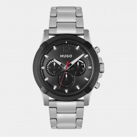 мъжки,часовник,часовници,hugo,hugo,impress,for,him,bracelet,watch,mens,black