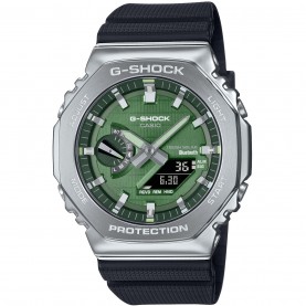 часовник,часовници,аксесоари,на,разпродажба,g,shock,men's,bluetooth,solar,stainless,steel,digital,watch,green,silver