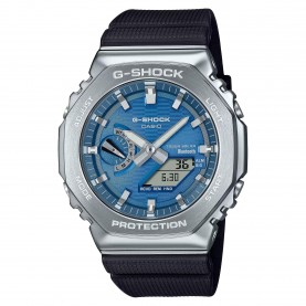 Часовник G Shock Mens Bluetooth Solar Stainless Steel Digital Watch - Blue/Black часовник,часовници,g,shock,men,s,bluetooth,solar,stainless,steel,digital,watch,blue,black