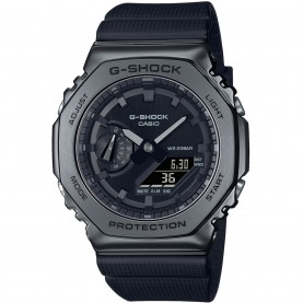 Часовник G SHOCK GM-2100BB-1AER Watch - Black/Silver часовник,часовници,g,shock,gm,2100bb,1aer,watch,black,silver
