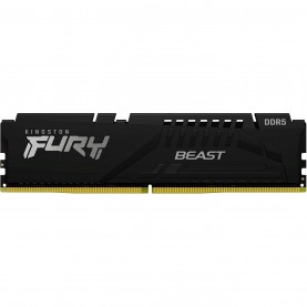 Kingston FURY Beast 16GB DDR5 5600MHz PC RAM for Gaming - Black - Black kingston,fury,beast,16gb,ddr5,5600mhz,pc,ram,for,gaming,black,black