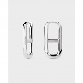 PDPAOLA Texas Hoop Earrings - Silver pdpaola,texas,hoop,earrings,silver