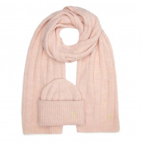 шал,плажни,шапки,аксесоари,на,разпродажба,tommy,hilfiger,timeless,beanie,and,scarf,sepia,pink