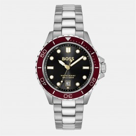 Часовник Boss Gents BOSS Troper Sport Bracelet Watch - Silver часовник,часовници,boss,gents,boss,troper,sport,bracelet,watch,silver