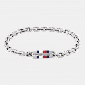 Tommy Hilfiger Mens Chain Bracelet - Silver tommy,hilfiger,men,s,chain,bracelet,silver