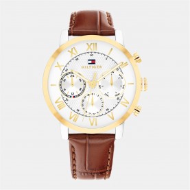 Часовник Tommy Hilfiger Tommy Hilfiger Mens TH- Oxford Watch - Gold часовник,часовници,tommy,hilfiger,tommy,hilfiger,mens,th,oxford,watch,gold