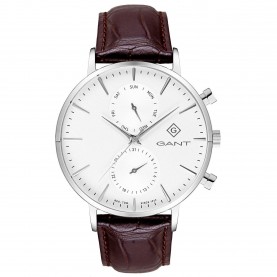 часовник,часовници,бижутерия,gant,stainless,steel,analogue,quartz,watch,silver,white