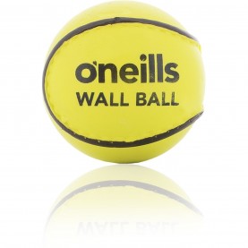 oneills,wall,ball,sliotar,yellow