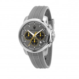 Maserati Successo Watch - Grey/Silver maserati,successo,watch,grey,silver