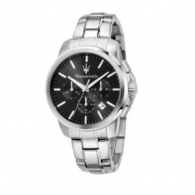 Maserati Successo Watch - Black/Silver maserati,successo,watch,black,silver