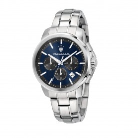 Maserati Successo Watch - Blue/Silver maserati,successo,watch,blue,silver